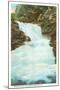 Winona Falls, Delaware Water Gap, Pennsylvania-null-Mounted Art Print