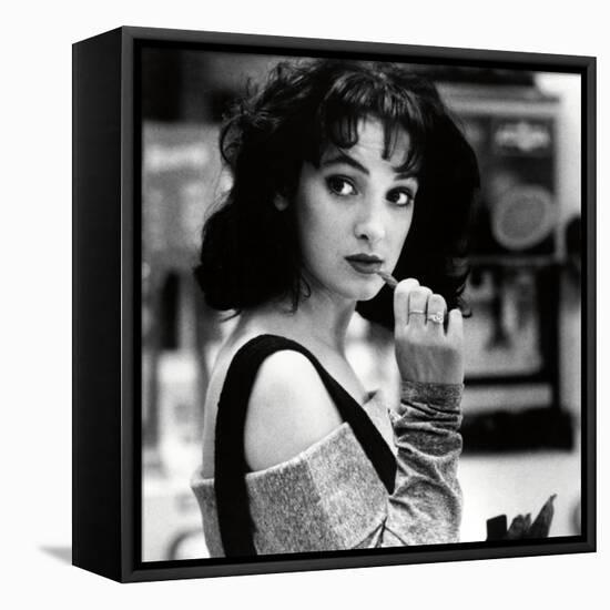 WINONA RYDER. "HEATHERS" [1989], directed by MICHAEL LEHMANN.-null-Framed Stretched Canvas