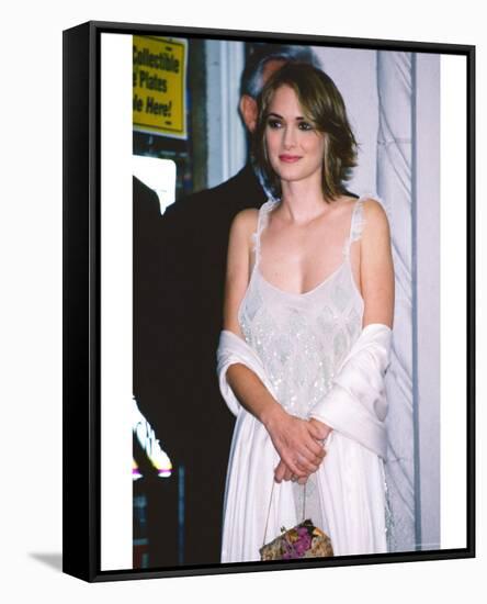 Winona Ryder-null-Framed Stretched Canvas