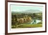 Winooski Valley and Mt. Mansfield, Burlington, Vermont-null-Framed Premium Giclee Print