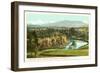 Winooski Valley and Mt. Mansfield, Burlington, Vermont-null-Framed Art Print
