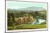 Winooski Valley and Mt. Mansfield, Burlington, Vermont-null-Mounted Art Print