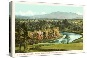 Winooski Valley and Mt. Mansfield, Burlington, Vermont-null-Stretched Canvas