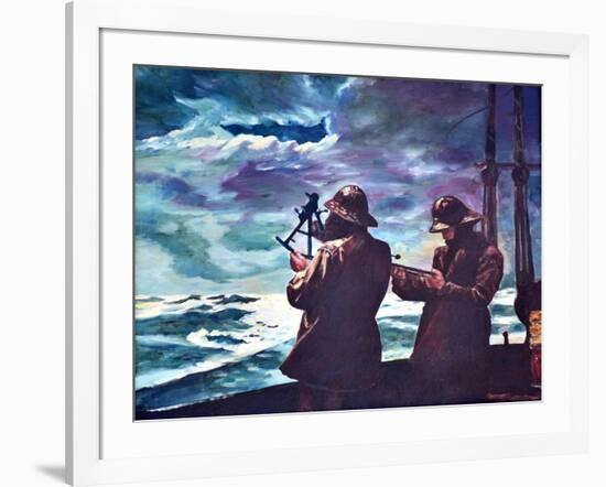 Winslow Homer, Copy of Eight Bells, 1969oil on canvas-Anthony Butera-Framed Giclee Print