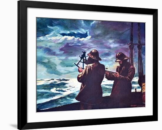 Winslow Homer, Copy of Eight Bells, 1969oil on canvas-Anthony Butera-Framed Giclee Print