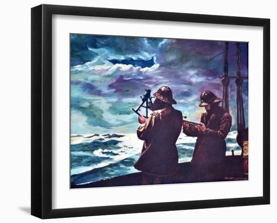 Winslow Homer, Copy of Eight Bells, 1969oil on canvas-Anthony Butera-Framed Giclee Print