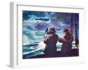 Winslow Homer, Copy of Eight Bells, 1969oil on canvas-Anthony Butera-Framed Giclee Print