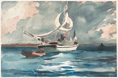 The Fog Warning by Winslow Homer-Winslow Homer-Giclee Print