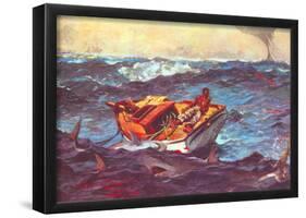 Winslow Homer Storm by Art Print Poster-null-Framed Poster