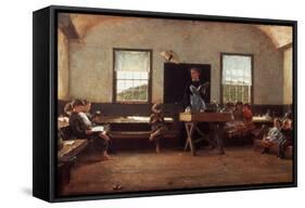 Winslow Homer: the Country School-null-Framed Stretched Canvas