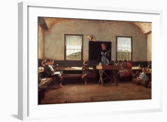 Winslow Homer: the Country School-null-Framed Photographic Print