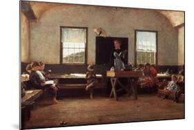 Winslow Homer: the Country School-null-Mounted Photographic Print