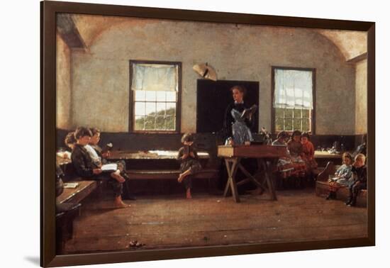 Winslow Homer: the Country School-null-Framed Photographic Print
