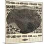 Winsted, Connecticut - Panoramic Map-Lantern Press-Mounted Art Print