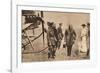 Winston Churchill after making a trip by air, c1914 (1935)-Unknown-Framed Photographic Print
