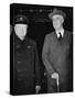 Winston Churchill and Franklin D Roosevelt-null-Stretched Canvas