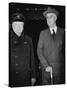 Winston Churchill and Franklin D Roosevelt-null-Stretched Canvas