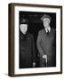 Winston Churchill and Franklin D Roosevelt-null-Framed Photographic Print