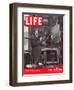 Winston Churchill at a Painting Easel, January 7, 1946-Hans Wild-Framed Photographic Print