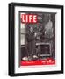 Winston Churchill at a Painting Easel, January 7, 1946-Hans Wild-Framed Photographic Print