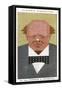Winston Churchill - British Politician-Alick P.f. Ritchie-Framed Stretched Canvas