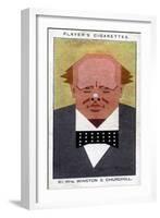 Winston Churchill, British Prime Minister, 1926-Alick PF Ritchie-Framed Giclee Print