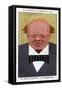 Winston Churchill, British Prime Minister, 1926-Alick PF Ritchie-Framed Stretched Canvas