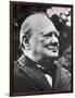 Winston Churchill British Prime Minister in Later Life-null-Framed Photographic Print