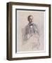 Winston Churchill British Statesman and Author as a Boer War Correspondent-Mortimer Menpes-Framed Photographic Print