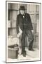 Winston Churchill British Statesman and Author Stands in a Doorway in 1940-null-Mounted Photographic Print