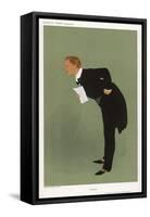 Winston Churchill British Statesman-null-Framed Stretched Canvas