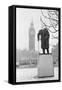 Winston Churchill by Ivor Roberts-Jones-null-Framed Stretched Canvas