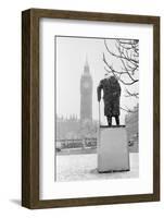 Winston Churchill by Ivor Roberts-Jones-null-Framed Photographic Print