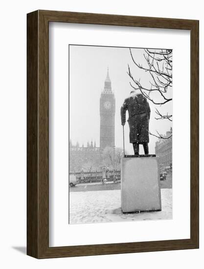 Winston Churchill by Ivor Roberts-Jones-null-Framed Photographic Print