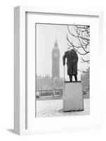 Winston Churchill by Ivor Roberts-Jones-null-Framed Photographic Print