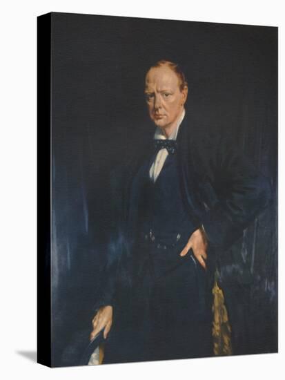 Winston Churchill, c1916, (1941)-Unknown-Stretched Canvas