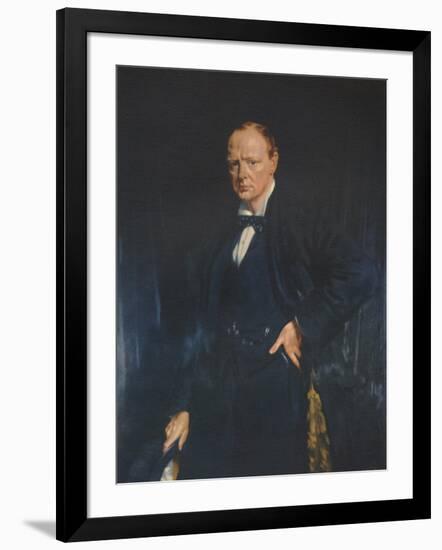 Winston Churchill, c1916, (1941)-Unknown-Framed Giclee Print