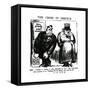 Winston Churchill - Daily Herald Cartoon-null-Framed Stretched Canvas