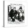 Winston Churchill - Daily Herald Cartoon-null-Stretched Canvas
