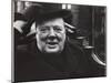 Winston Churchill learning about his re-election to Parliament, neg. 1935-Lucien Aigner-Mounted Photographic Print