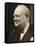 Winston Churchill "Our Skipper"-null-Framed Stretched Canvas