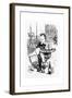 Winston Churchill - Punch Cartoon-FH Townsend-Framed Giclee Print