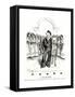 Winston Churchill - Punch Cartoon-F H Townsend-Framed Stretched Canvas