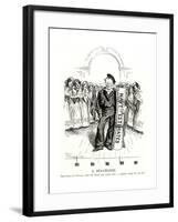 Winston Churchill - Punch Cartoon-F H Townsend-Framed Giclee Print