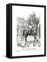 Winston Churchill - Punch Cartoon-F H Townsend-Framed Stretched Canvas