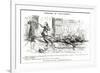 Winston Churchill - Punch Cartoon-FH Townsend-Framed Art Print