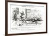 Winston Churchill - Punch Cartoon-FH Townsend-Framed Premium Giclee Print