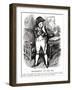 Winston Churchill - Punch Cartoon-L Raven Hill-Framed Art Print