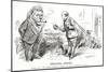 Winston Churchill - Punch Cartoon-L Raven Hill-Mounted Art Print