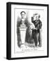 Winston Churchill - Punch Cartoon-L Raven Hill-Framed Art Print